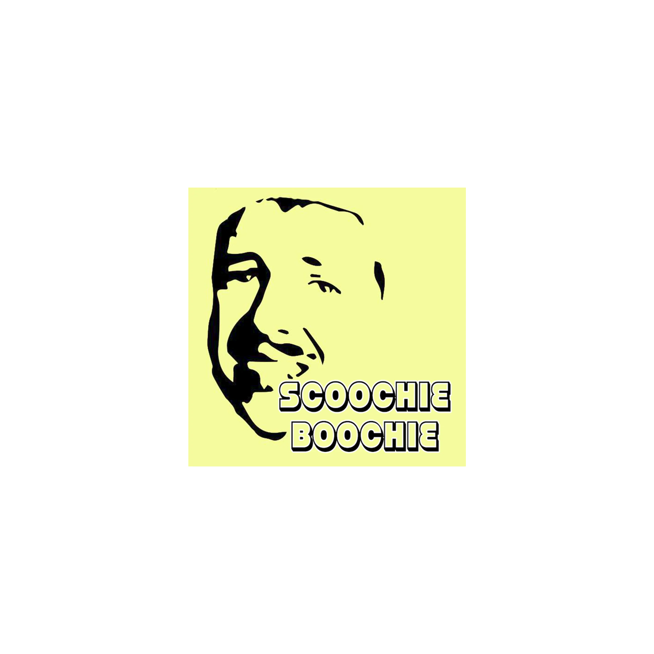 Scoochie Boochie Sticker