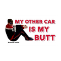 Car Butt Bumper Sticker